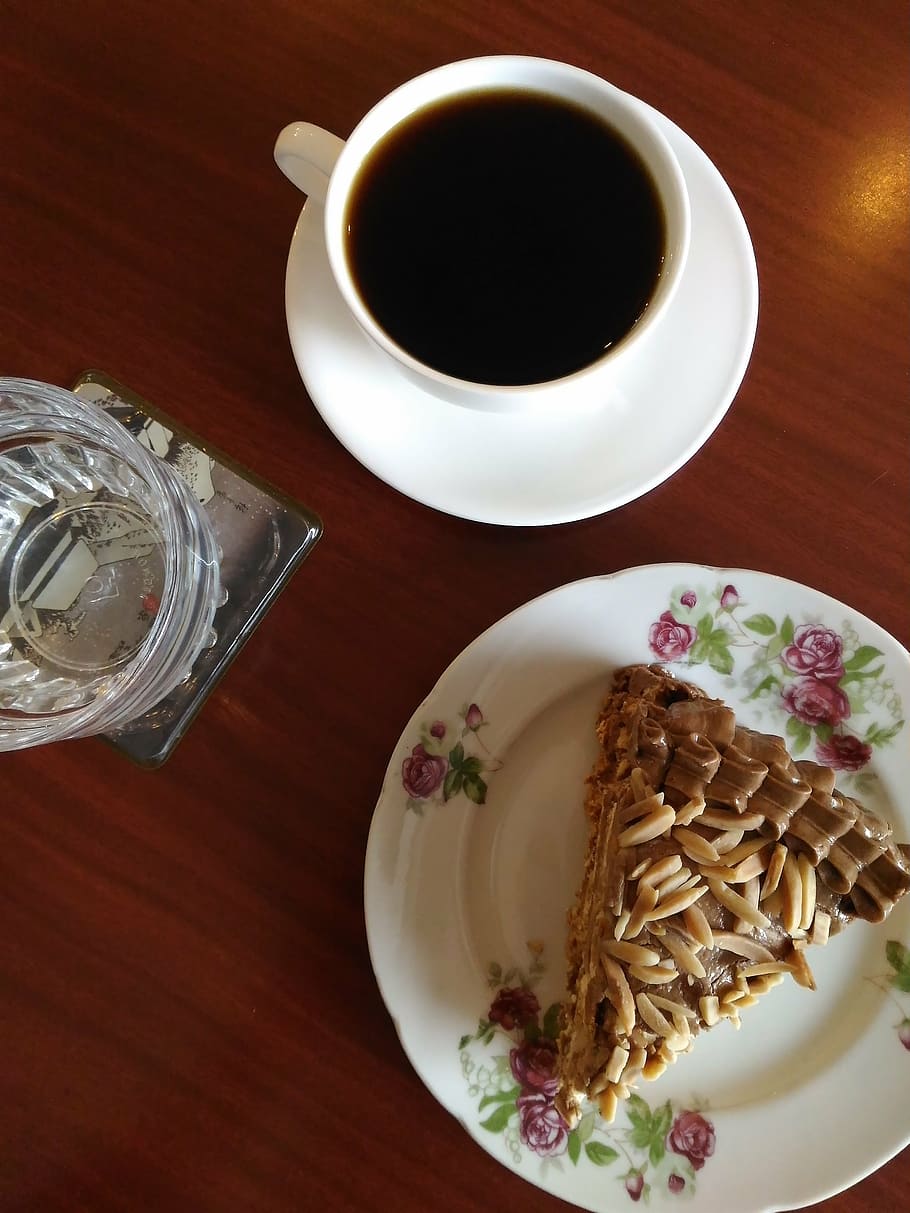 coffee, coffee time, coffee and cake, cake, sansrival, sans rival, snack, caffeine, cafe, cup