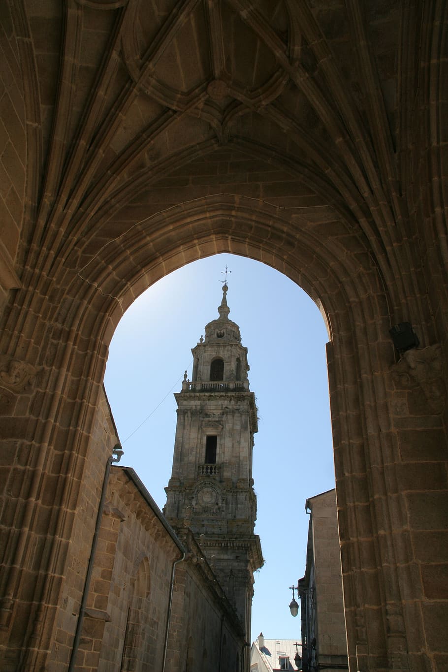 Древний шпиль. Lugo Cathedral. Луго Испания. Lugo Spain.