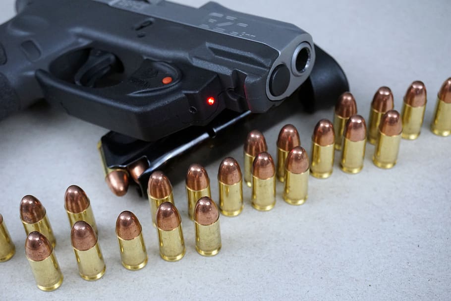 pistol, gun, self defense, weapon, handgun, taurus, firearm, g2c, ammo, 9mm