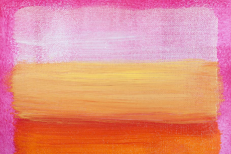 abstract painting, paint, painting, design, abstract expressionism, color field painting, style, canvas, pink, white
