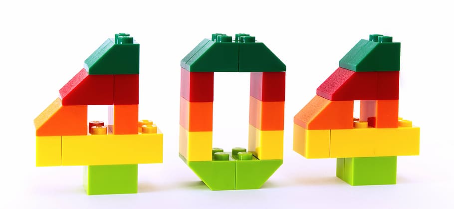404 lego blocks, error, not found, 404, lego, mistake, 4, number, brick, internet