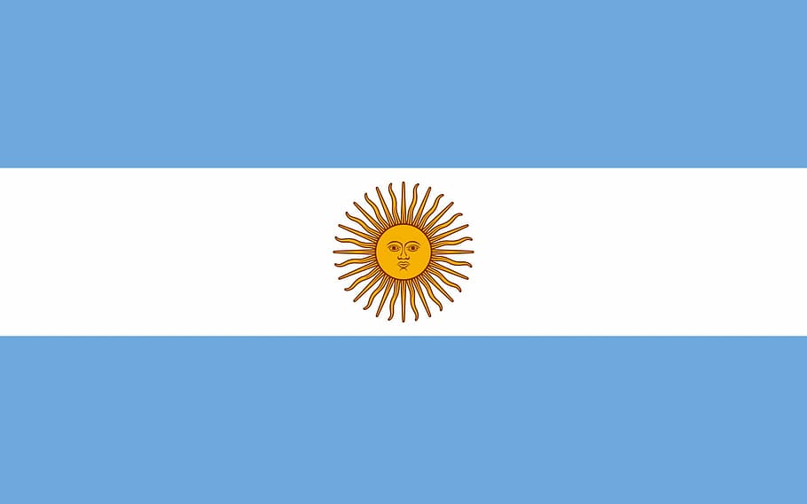 Flag of Argentina, argentina, emblem, flag, national symbol, public domain, national Landmark, patriotism, symbol, blue