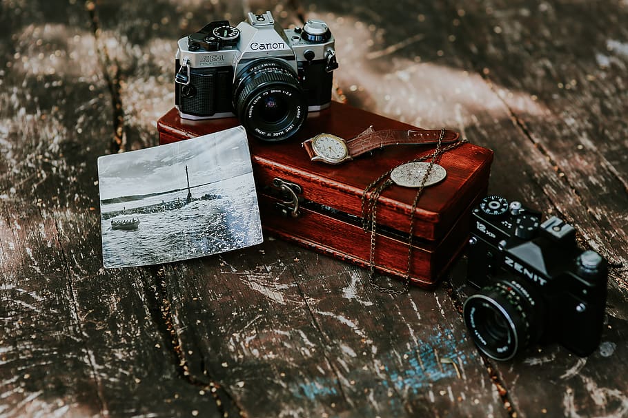 vintage, câmera, cânone, fotografia, fotos, fotógrafo, hobby, Antigo, temas de fotografia, câmera - equipamento fotográfico