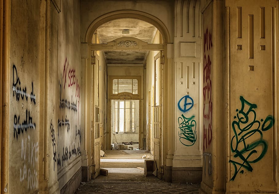 building interior photography, Lost, Hotel, lost places, leave, pforphoto, hall, reception, demolition, luxury