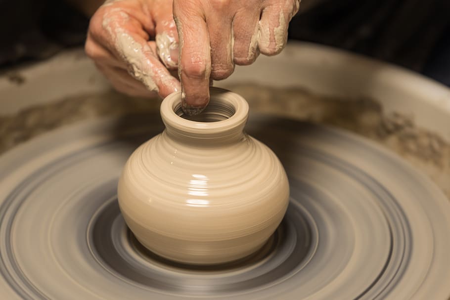 sound, potters, pottery, hub, turn, form, craft, ceramic, art, arts and crafts