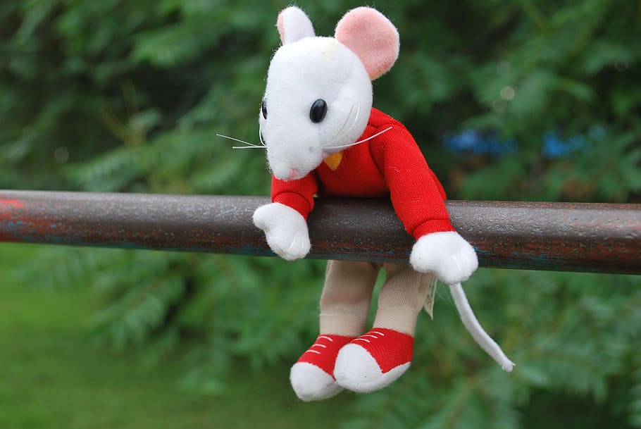 Mouse, Toy, Outside, Nature, hanging, stuart, sport, playing, childhood, outdoors