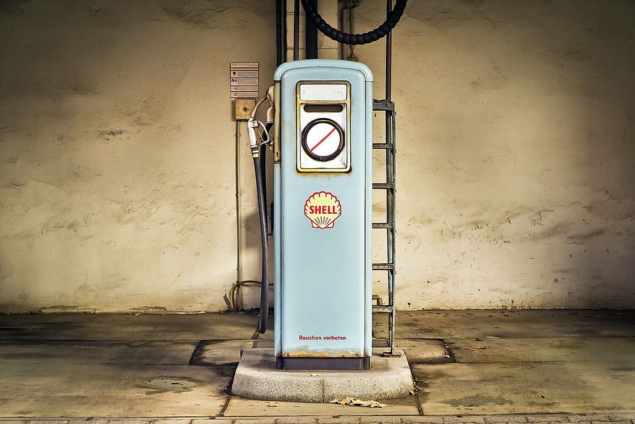 white, gas station photography, gas pump, petrol stations, petrol, gas, refuel, fuel, historically, shell