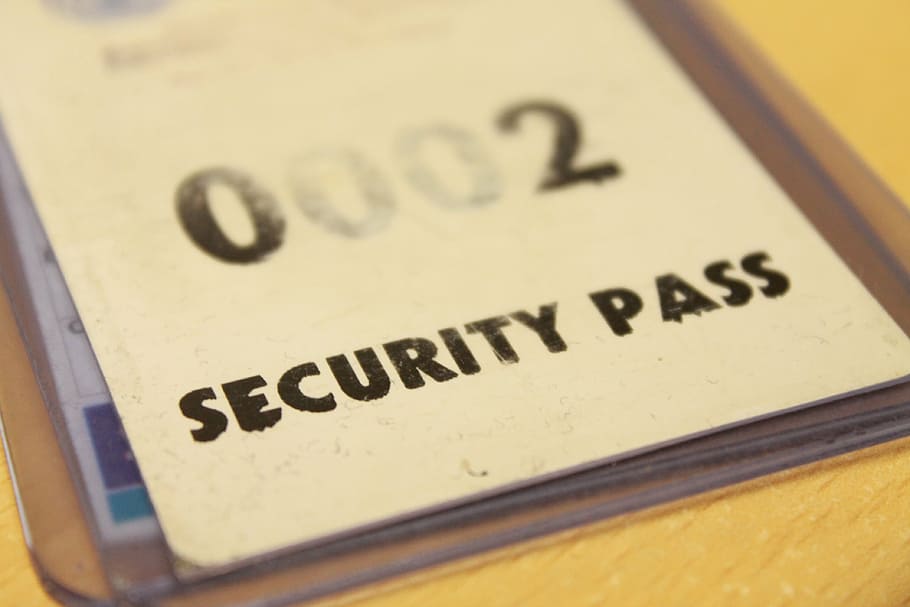 0002 security pass, security, pass, id, key card, key, door, entry, sign, identification