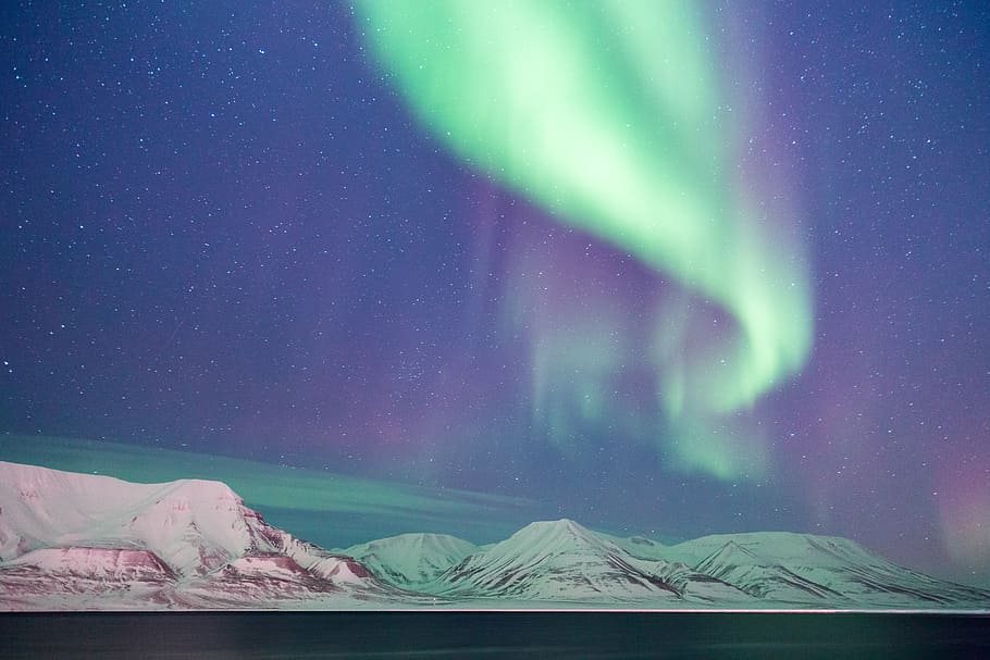 colinas, aurora boreal, foto de luces, aventura, aurora, observación de estrellas, luces, colores, inviernos, nieve