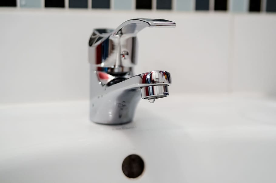 gray, faucet, sink, plumber, repair, battery, hydraulics, water, bathroom, fittings