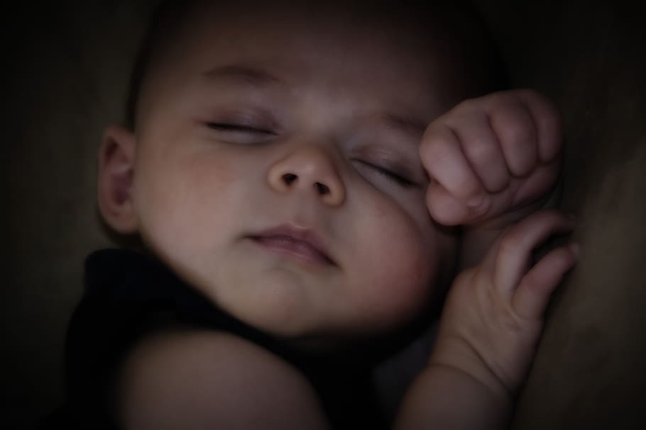 sleeping baby, peace, hands, fist, innocence, baby, adorable, sleep, child, cute