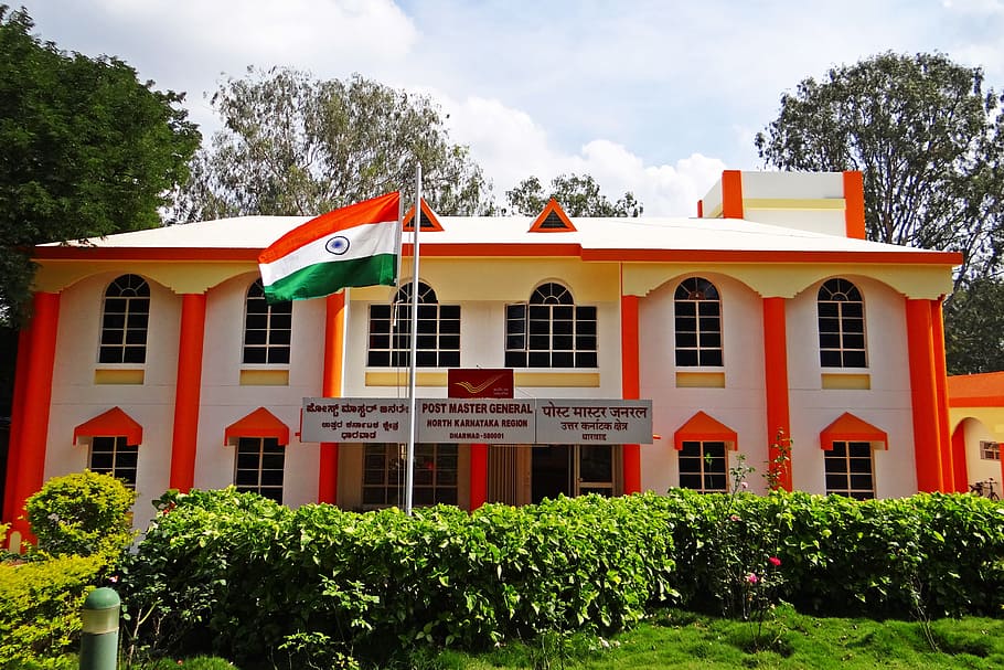 indian flag, building, flag, tricolour, india, national flag, hoisted, tricolor, indian, national