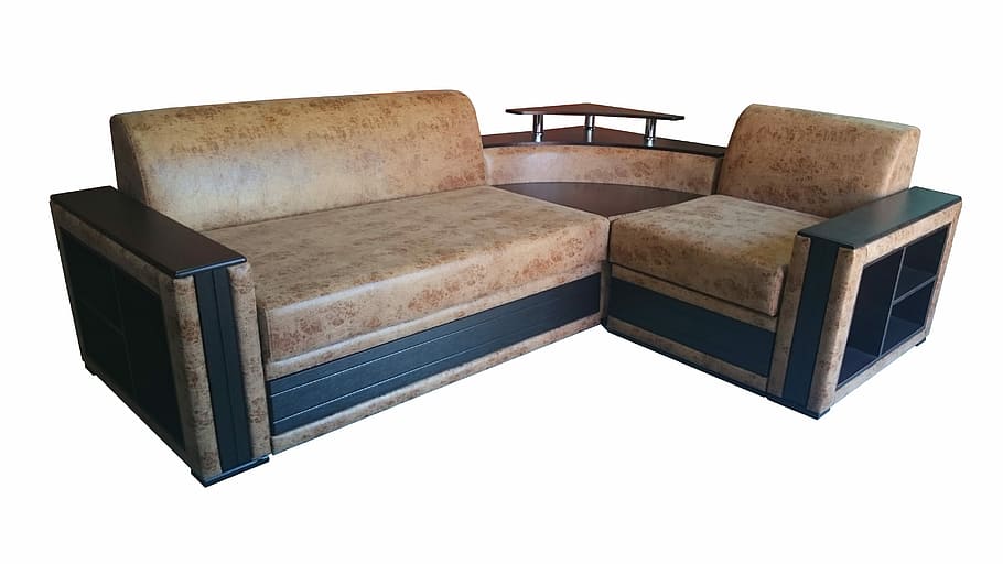 beige, brown, floral, sofa, set, wooden, frame, wooden frame, upholstered furniture, angle
