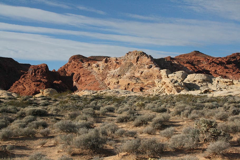 Usa, Nevada, Valley Of Fire, rock - object, day, nature, outdoors, built structure, rock, sky