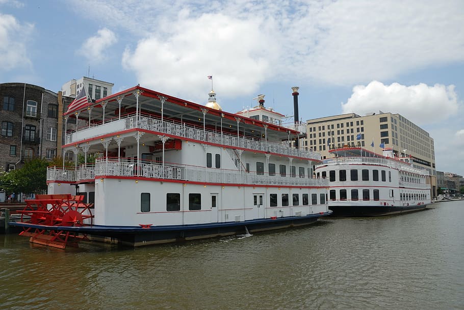 riverboat, tourism, vacation, river, boat, water, travel, transportation, ship, cruise