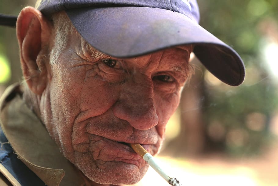 mr, wholesale, cap, smoker, cigar, veteran, portrait, documentary, blue, green