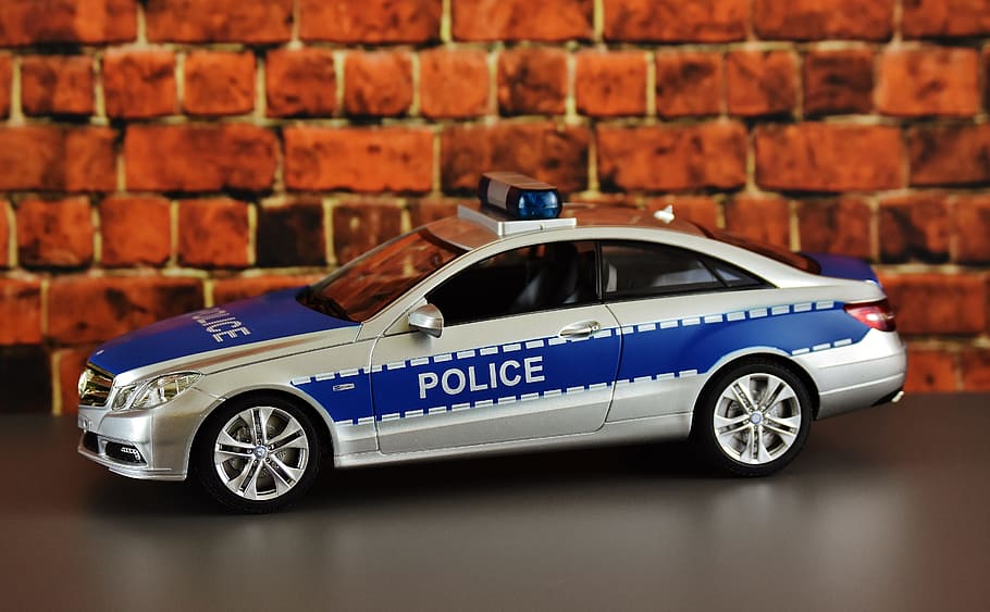 Police Car, Mercedes Benz, Model Car, police, patrol car, vehicles, toy car, vehicle, toys, car