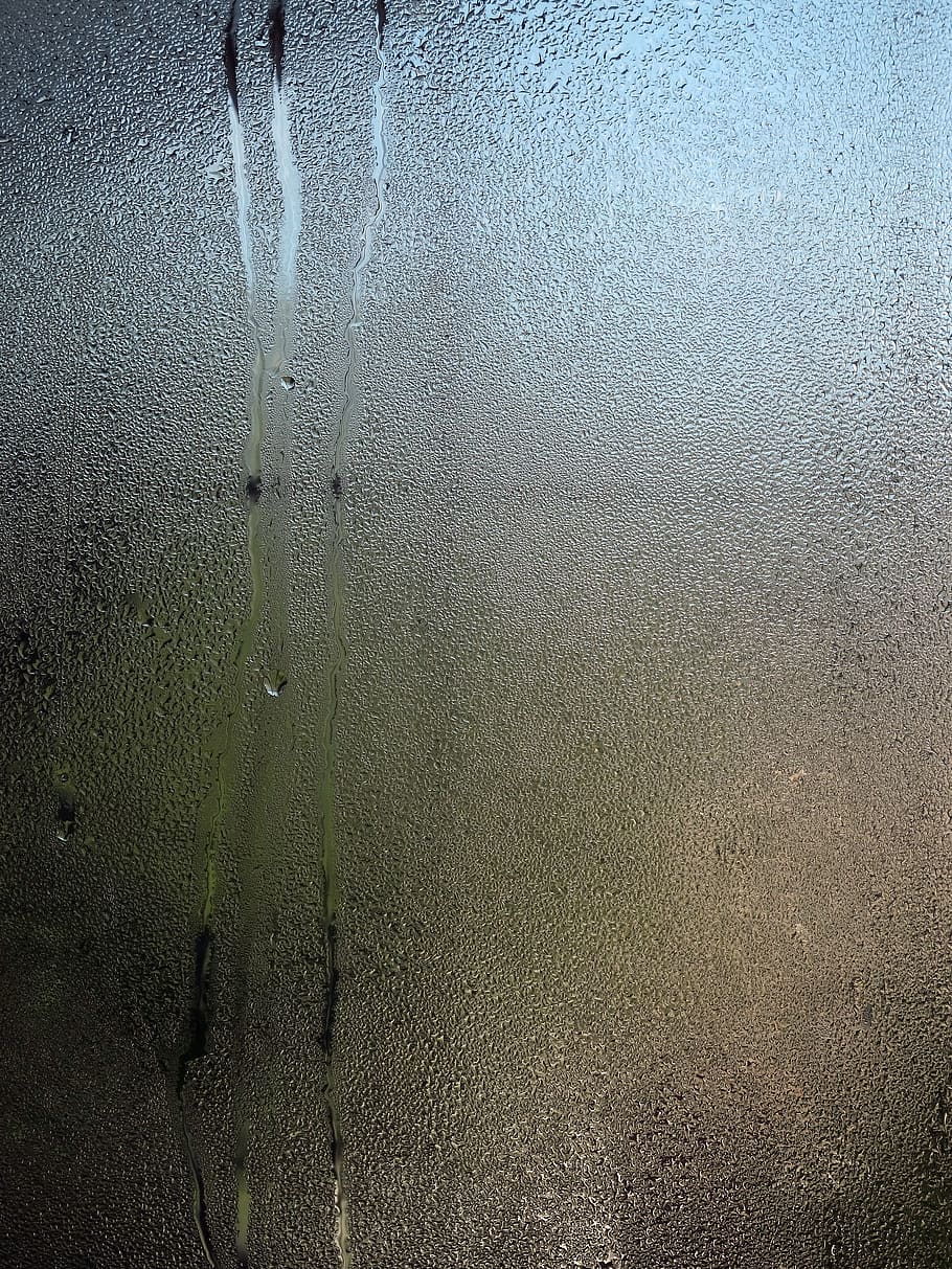 湿ったガラスフレーム, ガラス, 水滴, 霧, ディスク, 水蒸気, ウェット, 凝縮, 湿った, 凝縮水