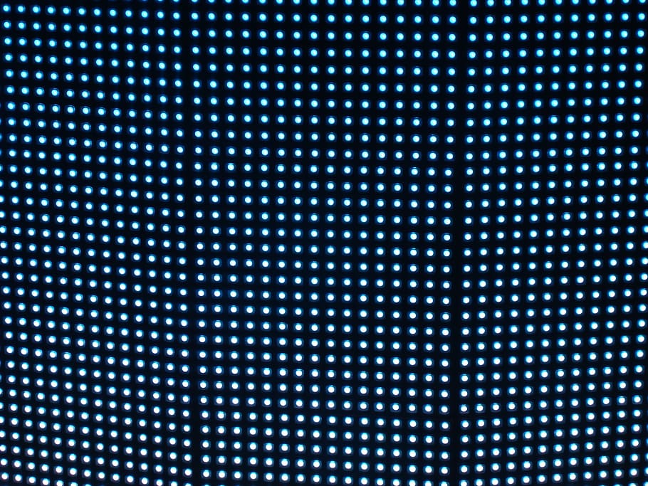 led, points, light emitting diodes, light, ilumination, blue, cold, backgrounds, pattern, abstract
