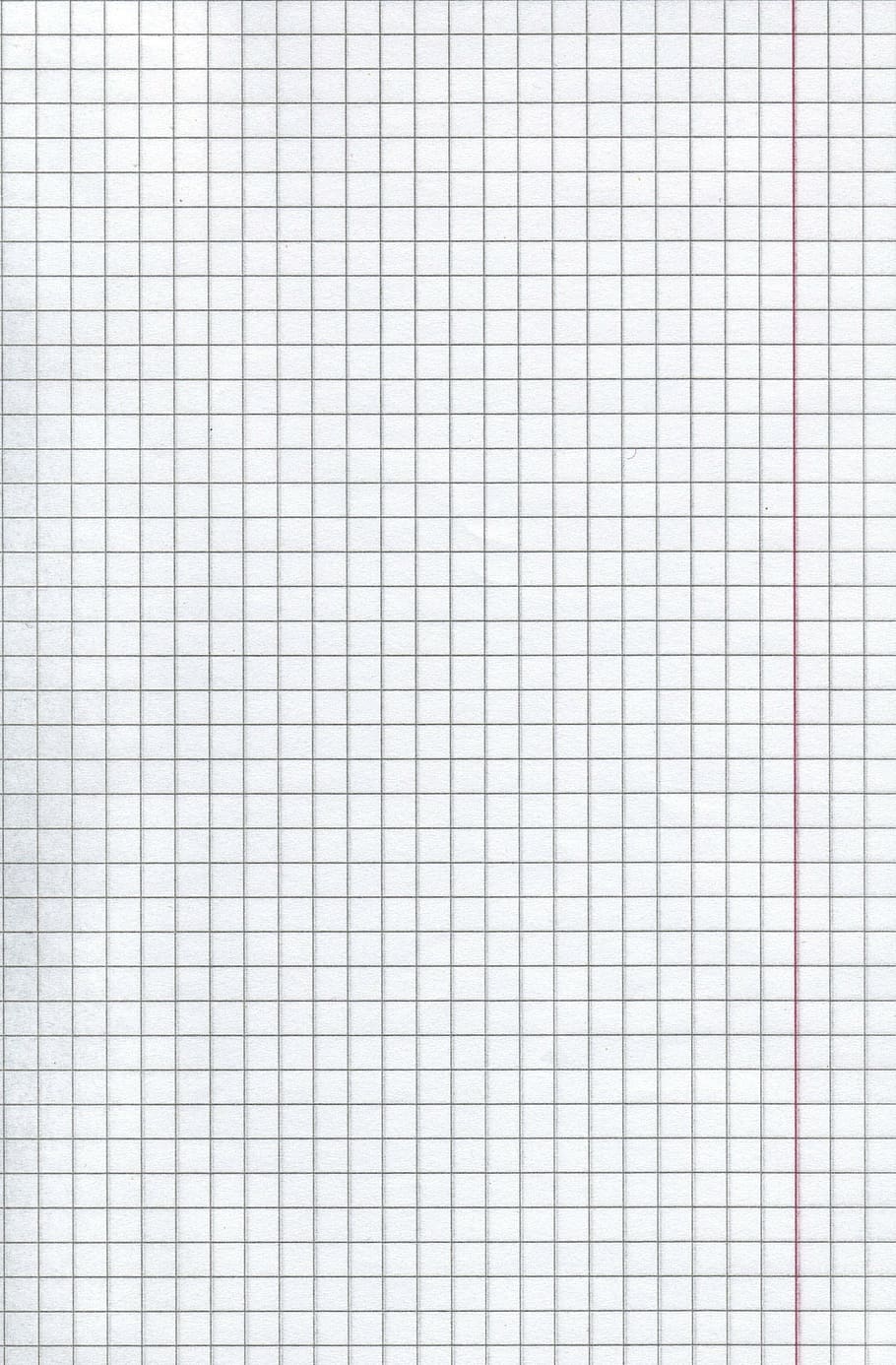 white graphing paper, grid paper, paper, school, science, texture, backgrounds, vector, page, note pad