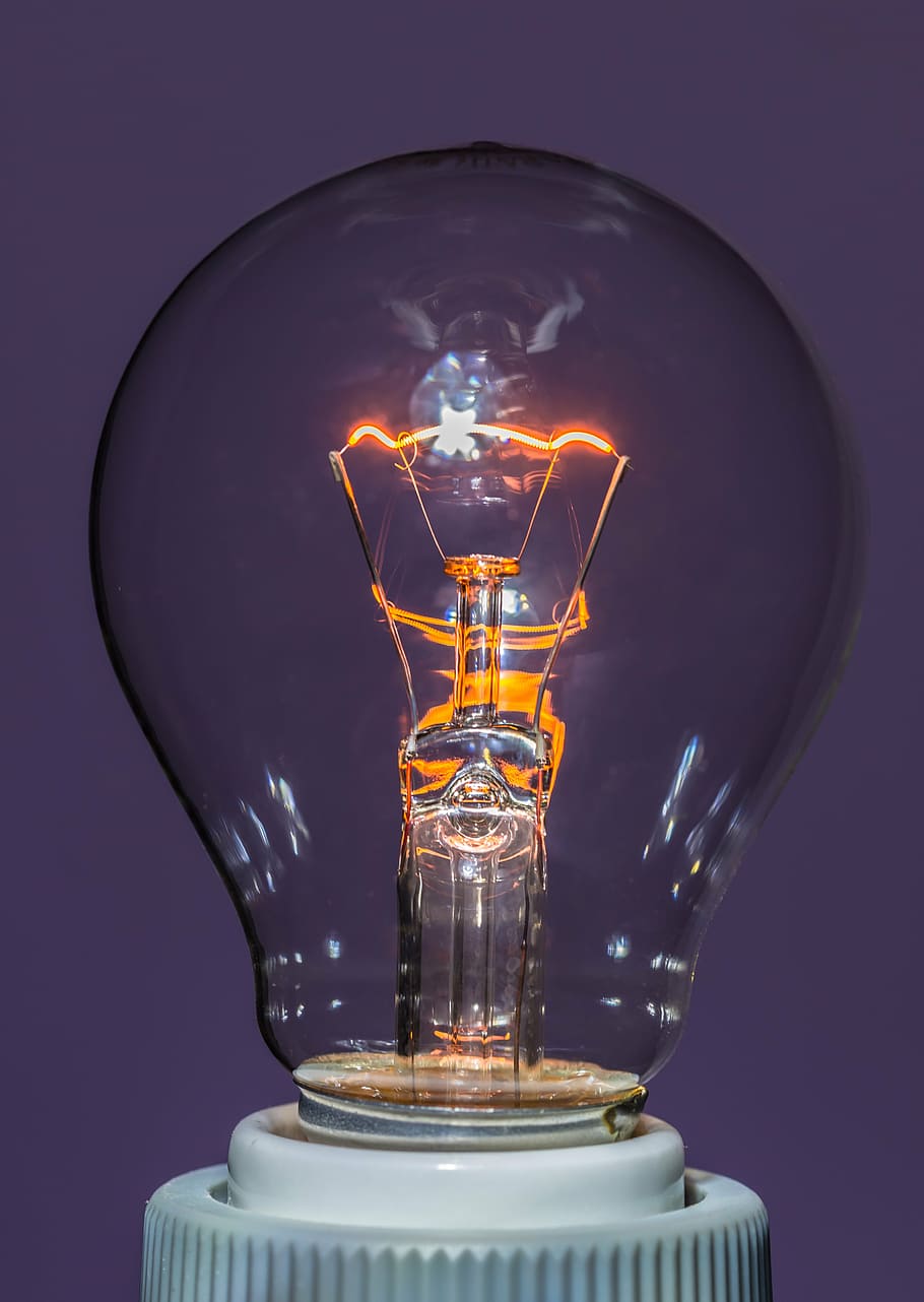 light bulb, burn, light, glow lamp, immediately, tungsten, light source, disappearing, filament, glass