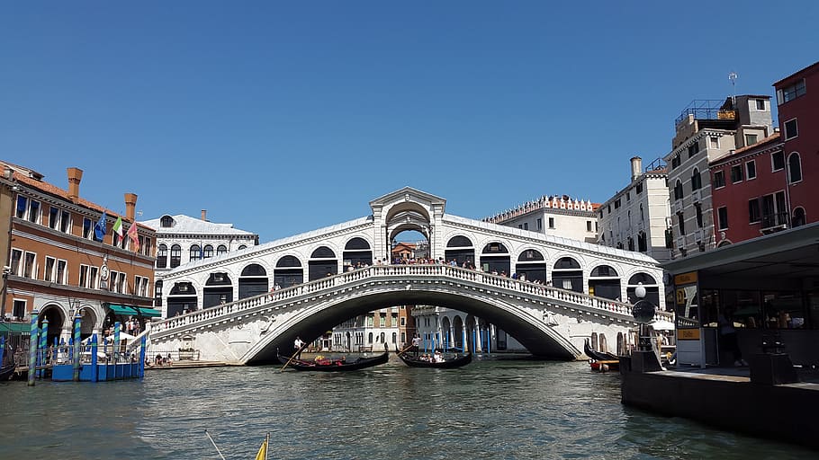 venice, venezia, italy, historically, water, gondola, canale grande, channel, architecture, wassertrasse