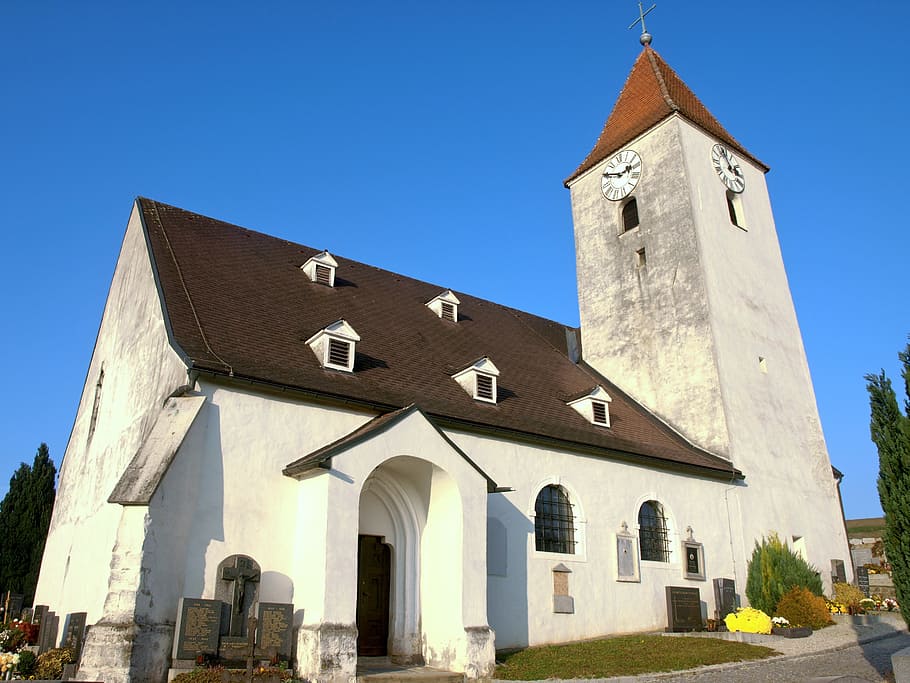 ardagger markt, hl nikolaus, church, building, religious, exterior, tower, steeple, spire, architecture