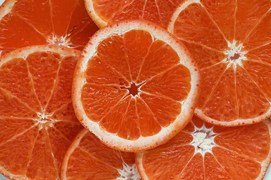 close-up, slice fruit, citrus, grapefruit, juicy, slice, fruit, acid, background, blood orange
