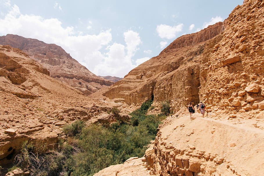 paisaje del cañón, ein, reserva gedi, cañón, paisaje, Ein Gedi, reserva, Israel, fotos, paisajes
