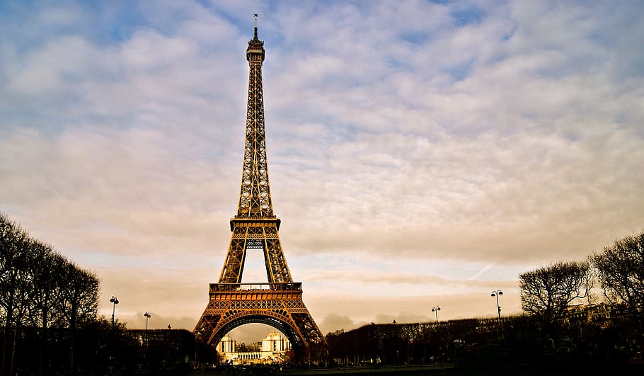 en, París, Eiffel tower during daytime, tower, sky, cloud - sky, architecture, built structure, travel destinations, city