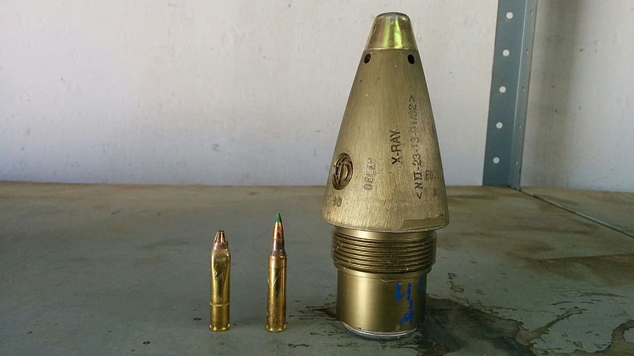 bullet, war, military, weapon, shot, ammo, army, shell, indoors, metal