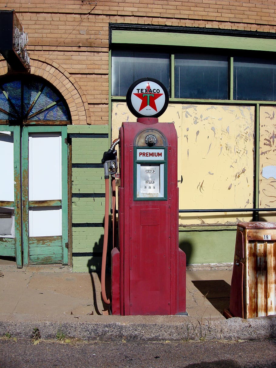 antique, gas pump, gas, old, pump, fuel, station, retro, service, petrol