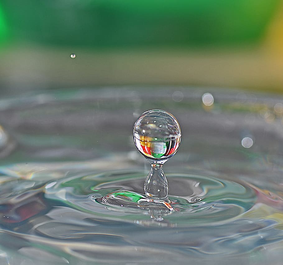 wet, drop, h2o, reflection, liquid, water, rippled, splashing, motion, nature