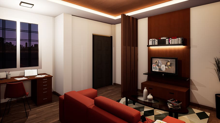 interior design, living room, render, sofa, interior, furniture, apartment, design, contemporary, modern