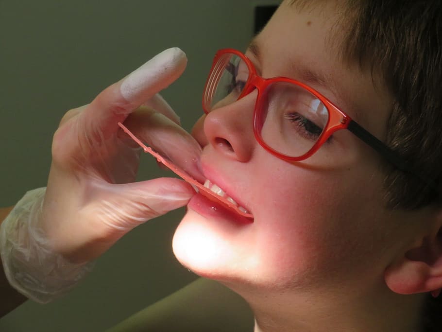 boy, wearing, red, framed, eyeglasses, Child, Dentist, Teeth, zahntechnik, tooth