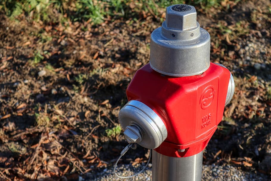 hydrant, watering hole, fire, fire fighting water supply, water tap, water hydrant, fire fighting, red, water utilities, water abstraction