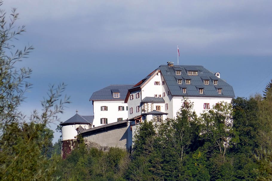 Closed, Mittersill, Castle, closed mittersill, castle, mittersill, pinzgau, hotel, home, building, industrial building