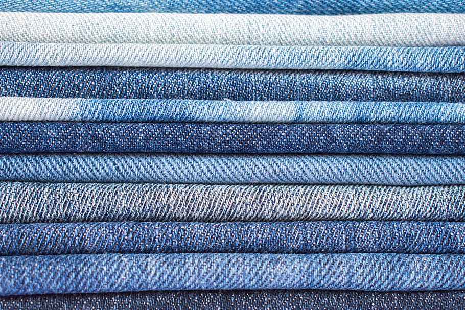 jeans, fabric, blue, denim, material, textiles, backgrounds, full frame, textured, close-up