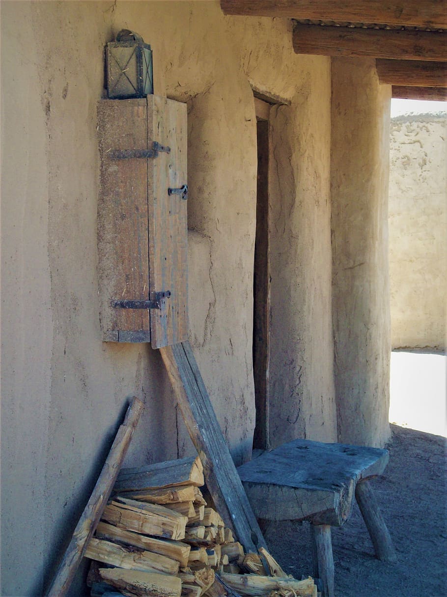 bent's old fort, fort, adobe, old, frontier, pioneer, historic, wood, porch, bench