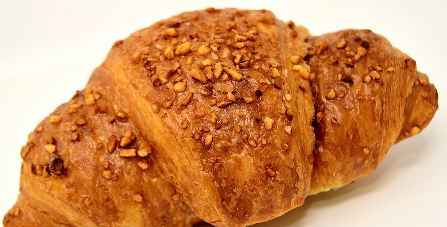chocolate croissant, puff pastry, delicious, croissant, nutrition, baked goods, breakfast, eat, baked, food and drink