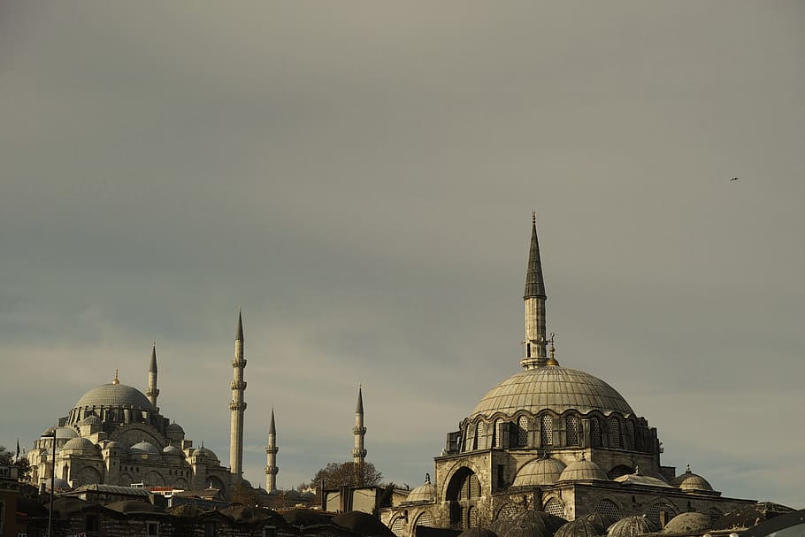 cami, dome, turkey, istanbul, the minarets, beautiful, islam, religion, city, middle east