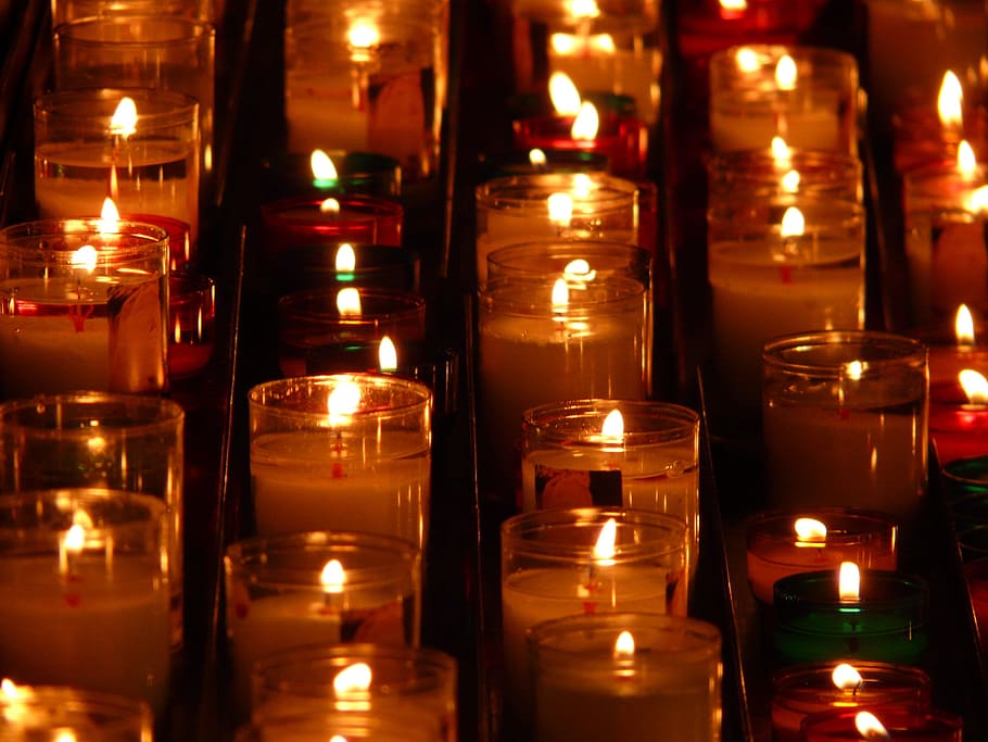 votive, candle, digital, wallpaper, candles, memorial lights, flame, commemorate, light, lights