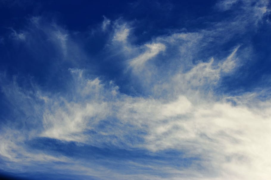 azul, céu, branco, nuvens, verão, nuvem - céu, cloudscape, céu dramático, beleza natural, atmosfera