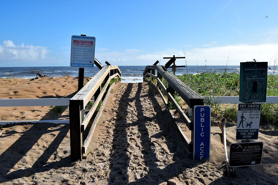 beach access, walkway, beach, ocean, sand, wooden, entrance, pathway, access, path