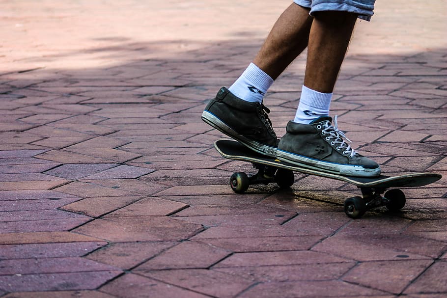 man riding skateboard, Skate, Skateboard, Extreme, skater, young, skateboarding, sport, street, active