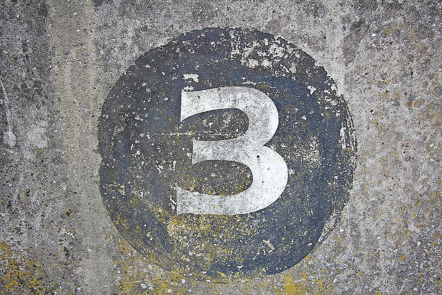 white, black, number 3 logo, Number, Digit, Three, 3, Texture, three, 3, background