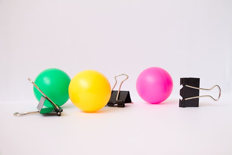 color balls, ball, creative, colorful, decoration, yellow, light, decorative, white, sphere