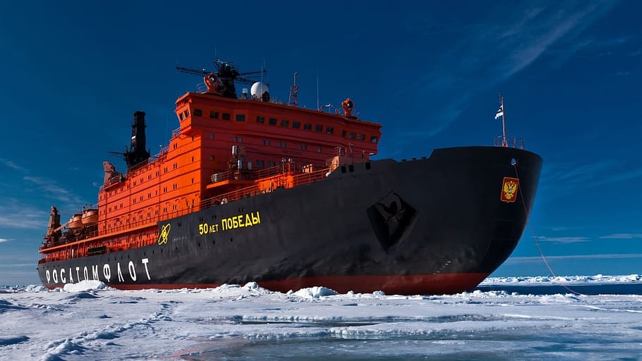 ship, offshore, vessel, transportation, nautical vessel, water, mode of transportation, cold temperature, snow, winter
