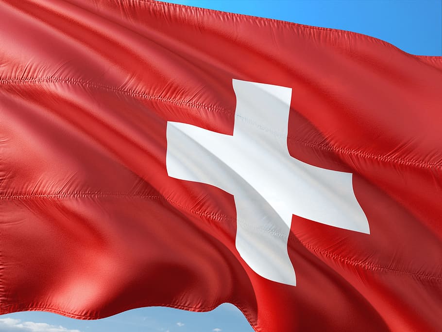 스위스 국기, 국제, 국기, 스위스, 빨간, 깃발, 애국심, 직물, 아니 사람, 풀 프레임