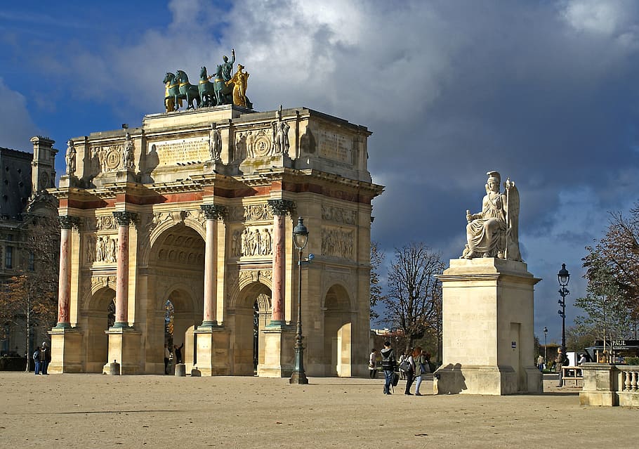凱旋門, 小さな凱旋門, ナポレオン, 歴史, グロリア, 栄光の, 建築, 装飾品, 彫刻, レリーフ
